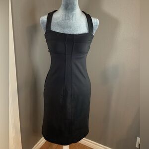 Athleta Black Halter Swimdress Size XS